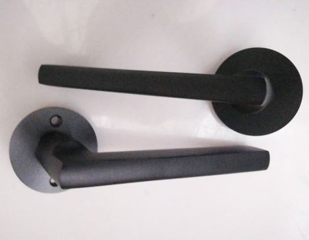 年底冲量58静音酷黑太空铝室内门锁只要33元！(图)