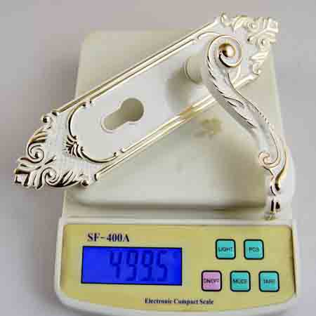 C05H02象牙白高档室内门静音锁|锁具批发85元(图)