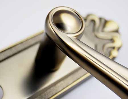 X067泡色古铜纯锌合金高档室内门静音锁|锁具批发55元(图)