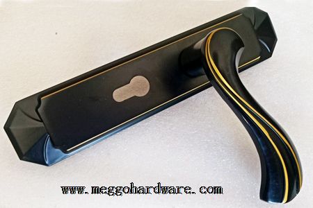 2019年室内门锁新品展示三|693酷黑房间门锁|锁具批发35元(图)