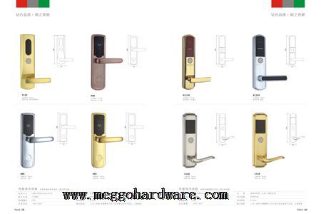 2019宾馆门锁图册页8-9|门锁厂家|酒店门锁