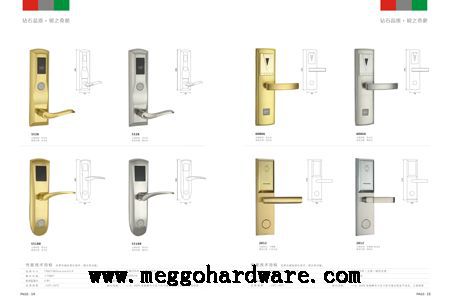 2019宾馆门锁图册页14-15|门锁厂家|酒店门锁