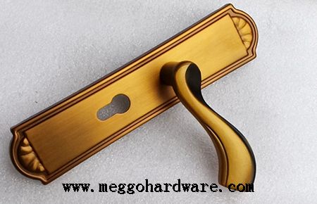 开春新品门锁|黄古铜房间门锁21元|门锁厂家|锁具批发(图)