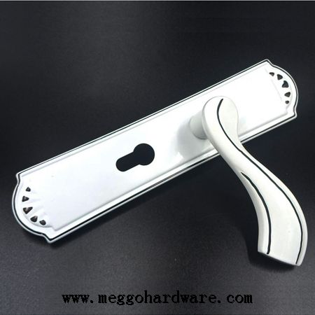 新品上市|烤漆白静音室内门锁228C5|门锁厂家|锁具批发(图)