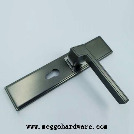 新品上市|T303星空灰色静音室内门锁|门锁厂家|锁具批发(图)