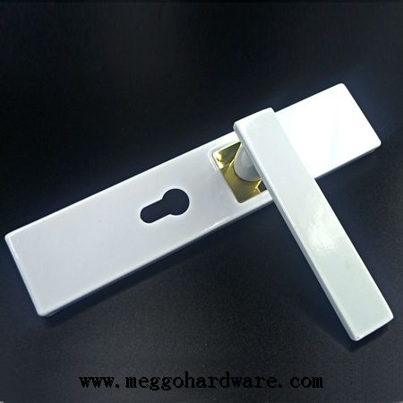 101烤漆白色静音室内门锁|门锁厂家|锁具批发19.5元(图)