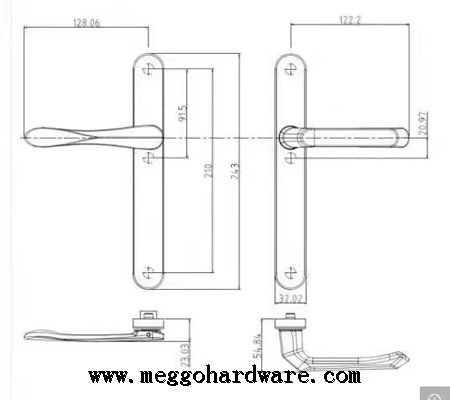 今日询单|外贸出口门厂询十八万套塑钢门锁|某锁具厂家应单(图)