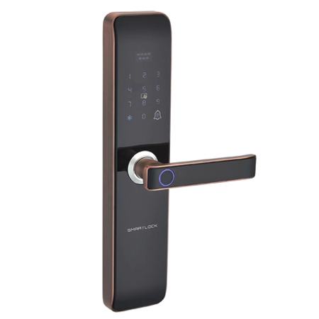 【一握开指纹密码锁】新款新造型智能锁|区域代理价299元(图)