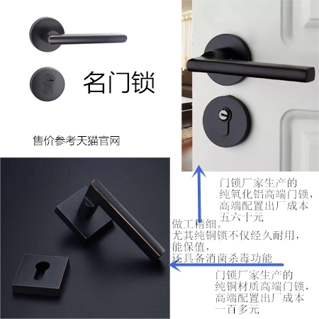 【名门静音锁】代理商认可门锁厂家代工中高端房间门锁(图)！