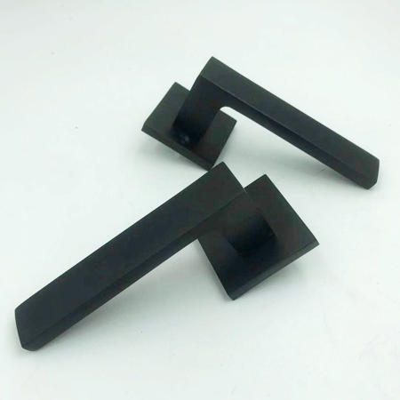 【门锁厂家】推新|黑色电泳分体58铜插标配(图)