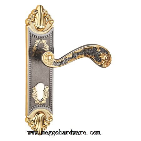 13ZLM12 钛黑金色_高品质欧式室内门执手锁_锁具批发