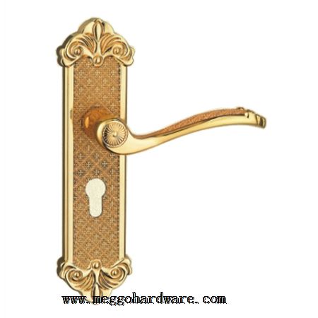 Z20246金拉丝室内门锁|门锁厂家|门锁批发|锁具批发