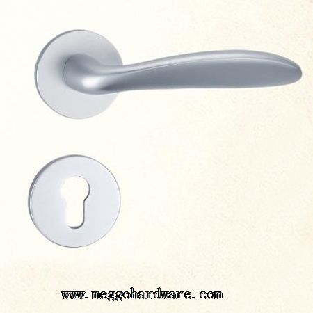 太空铝分体08118|简约室内门执手锁|锁具批发|锁具生产厂家