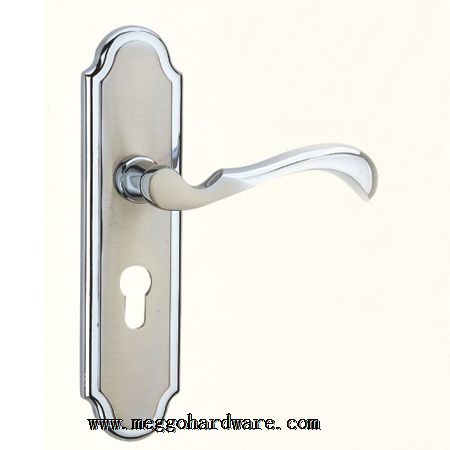 MZZ89101钢拉丝锌合金室内门锁|门锁厂家|锁具批发