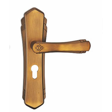 K053-53黄古铜静音锁|室内门锁|门锁厂家|锁具批发