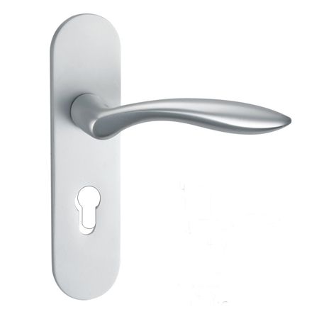 太空铝连体Y88-14WS|高品质简约室内门执手锁|锁具生产厂家