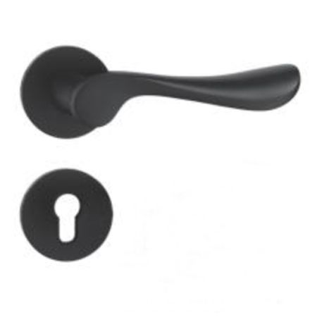 太空铝分体黑色6213|氧化工艺|锁具批发|指纹锁厂家