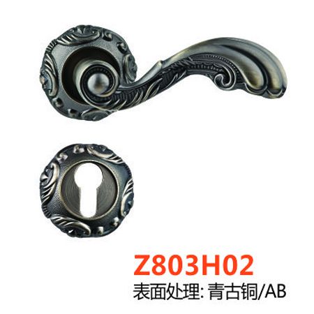 72Z803H02青古铜|高档室内门执手锁|指纹密码锁厂家|门锁厂家