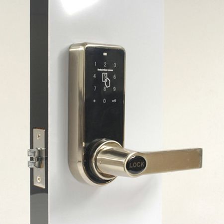 替换球形锁的办公室公寓密码感应锁|门锁厂家|锁具厂家|锁具批发