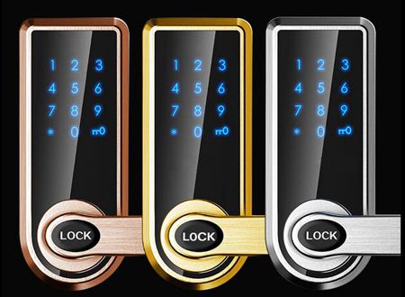 替换球形锁的办公室公寓密码感应锁|门锁厂家|锁具厂家|锁具批发