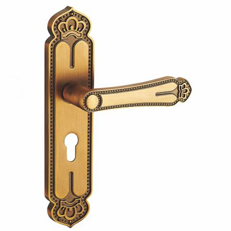 Z51063黄古铜室内门锁|静音卧室房间门锁|门锁厂家|锁具批发