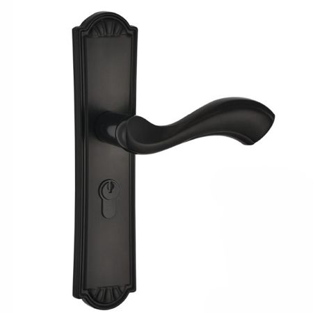 现代款室内门锁BQFA01|黑色房间门锁|门锁厂家|锁具批发
