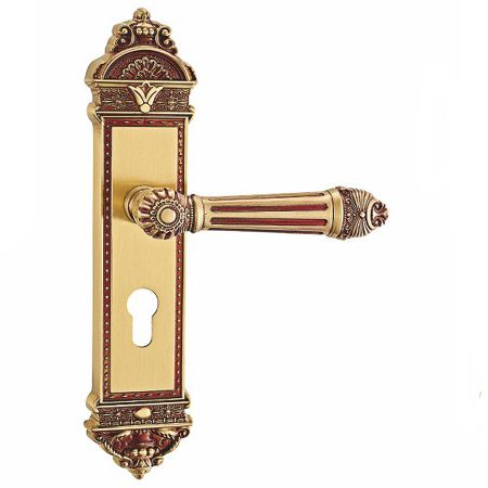 GM535G16铜本色纯铜室内门锁|纯铜房间门锁|门锁厂家|锁具批发