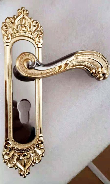 L33鈦金铝合金室内门锁|实心把手房间门锁|门锁厂家|锁具批发