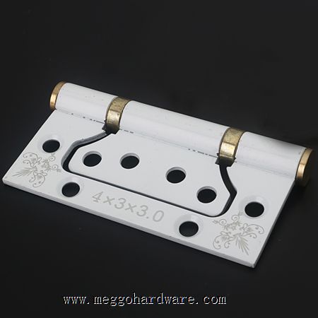 4寸3.0锰钢象牙白子母合页|门锁厂家|锁具批发|门锁批发