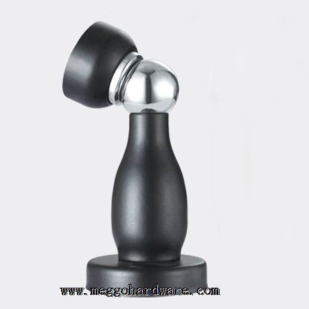 不锈钢酷黑门吸黑胶外套848B|门锁厂家|锁具批发|门锁批发