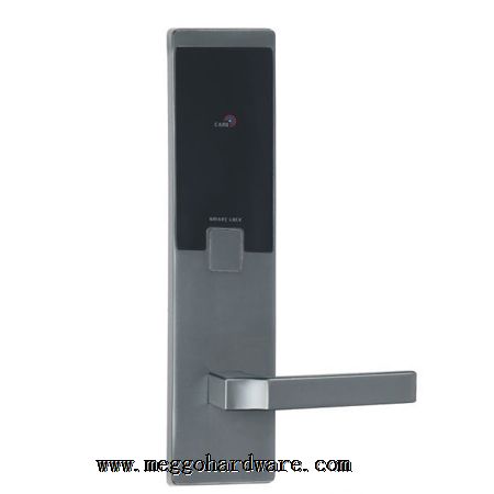 MGY0808太空灰酒店刷卡锁|门锁厂家|门锁批发|锁具批发