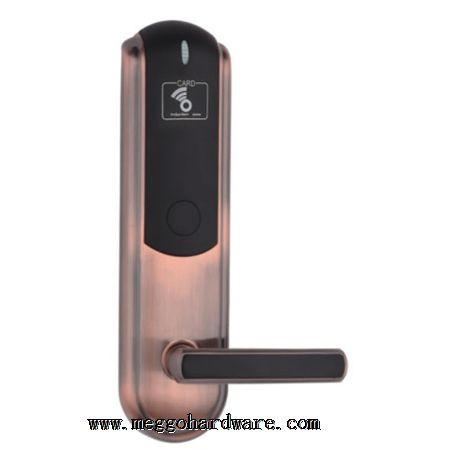 MG8808红古铜五星级酒店刷卡锁|门锁厂家|锁具批发|门锁批发