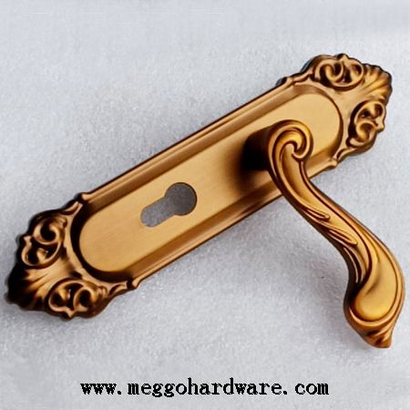 精品黄古铜静音室内门锁BQ|门锁厂家|锁具批发