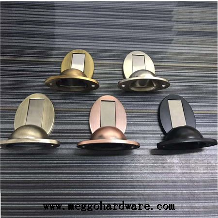 221椭圆形锌合金抬式地吸|门锁厂家|锁具批发|门锁批发