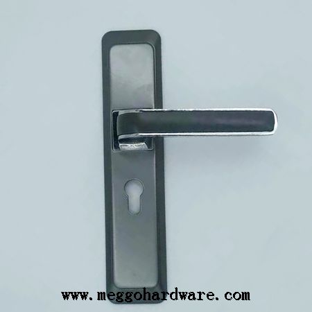 2019星空灰室内门锁JB01灰静音锁|门锁厂家|锁具批发