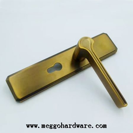 2019高档静音室内门锁Z51黄古铜|门锁厂家|锁具批发