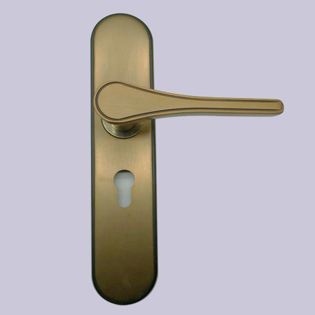 【门锁品牌】2020简约新款黄古铜静音门锁TJ132|门锁厂家