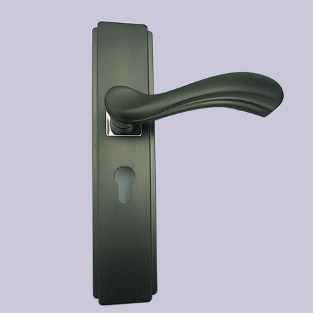 【房门锁】高档锌合金镍灰古铜色静音锁LJ212|门锁厂家