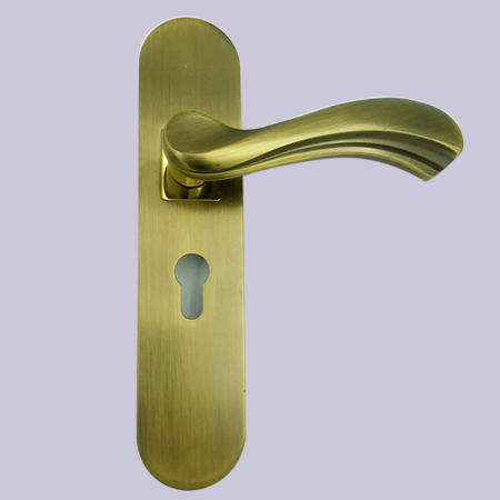 【房门锁】高档锌合金黄古铜色静音锁LJ211|门锁厂家