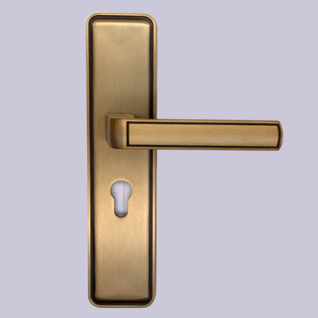 【品牌门锁】新款纯锌合金高档静音锁X221罗马黄古|门锁厂家