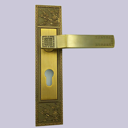 【品牌门锁】经典锌合金梅花静音门锁|门锁厂家