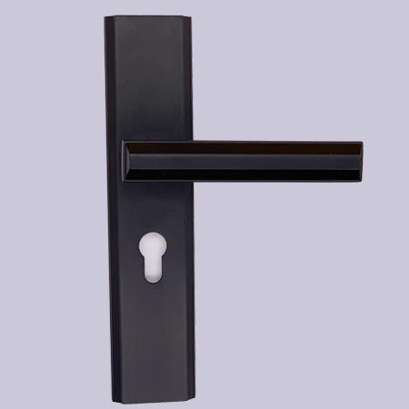 【品牌门锁】2020新款黑色纯锌合金室内门锁X224|门锁厂家