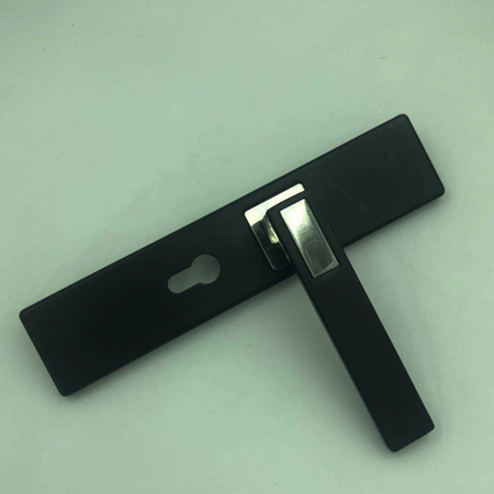 【房间门锁】FA44黑铬静音门锁|门锁厂家|锁具批发