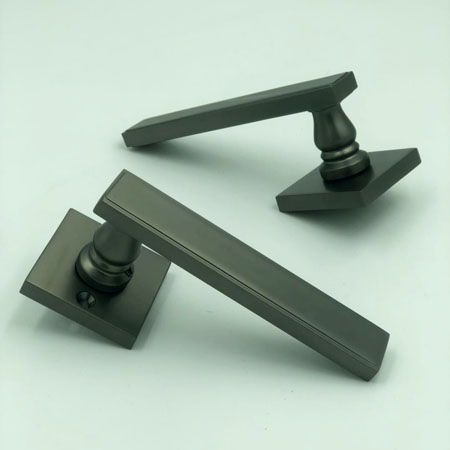 【锁具厂家】新款分体高端灰镍锌合金室内室内门锁|木门锁