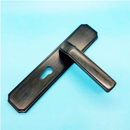 【木门锁】静音灰拉丝木门锁FA336灰拉丝|门锁厂家|锁具批发